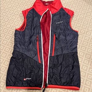 Ortovox Women's Red and Black Outdoor Vest